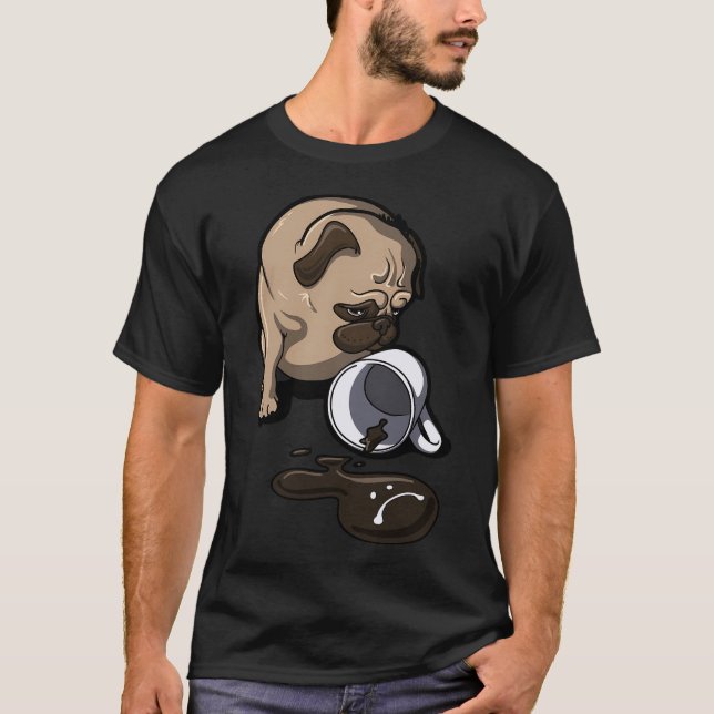 Tom tomte sorglig valp t shirt (Framsida)