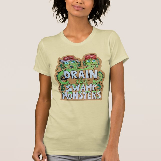 Töm Träskmonster Kvinnors T-shirt (Framsida)