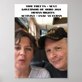 Tom Trefts for Ohio Guvernör 2024 Poster