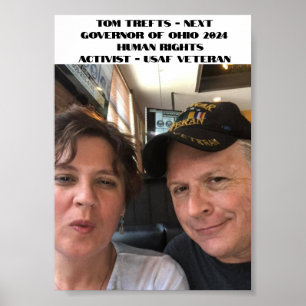 Tom Trefts for Ohio Guvernör 2024 Poster