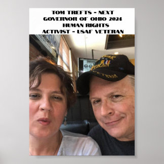 Tom Trefts for Ohio Guvernör 2024 Poster