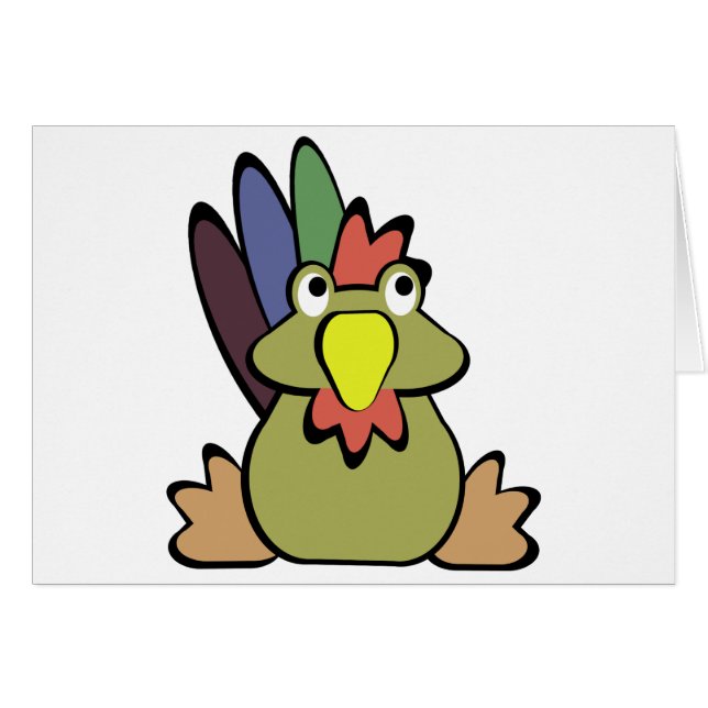 Tom Turkiet Hälsningskort (Framsidan Horizontal)