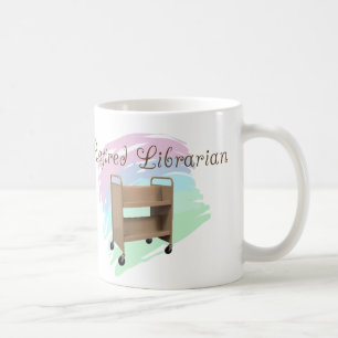 TOM VAGN för pensionerad bibliotekarie Kaffemugg