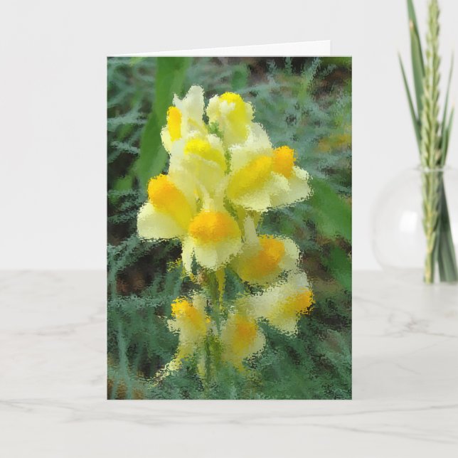 Tom Välkommen till Vår-kortet Kort (Framsida)