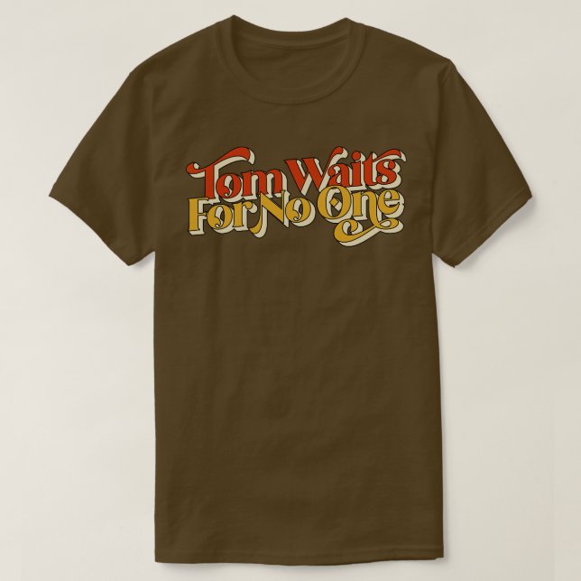 Tom väntar på ingen 3 t shirt (Design framsida)