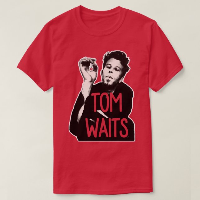 Tom väntar på Retro Styled Fanart Design T Shirt (Design framsida)