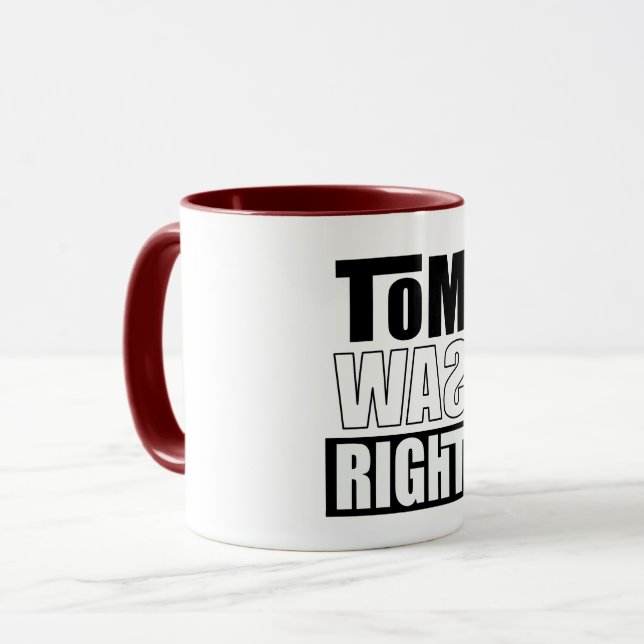 Tom Var Rätt Mugg (Framsida vänster)