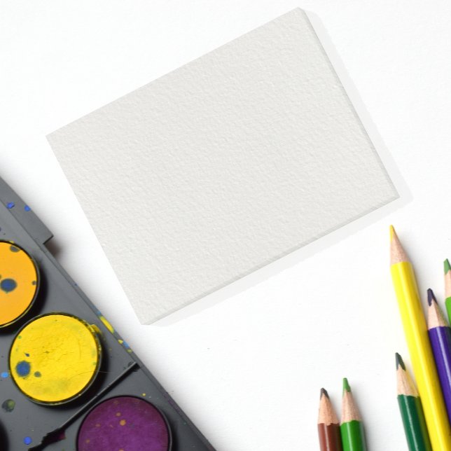 Tom vattenfärgspappersstruktur post-it block (Skapare uppladdad)