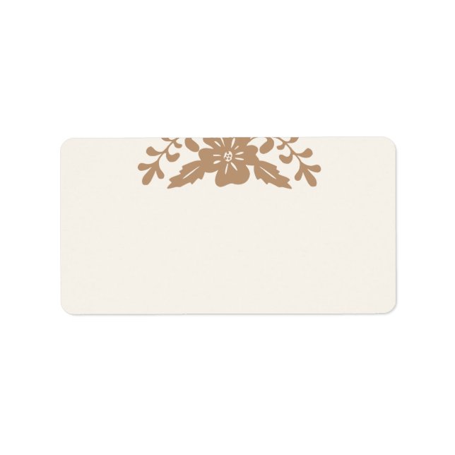 Tom | VINTAGE BIBLIOTEK Adressetikett (Framsidan)