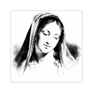 Tom Virgin Mor Mary-katolsk Religiösa Stämpel