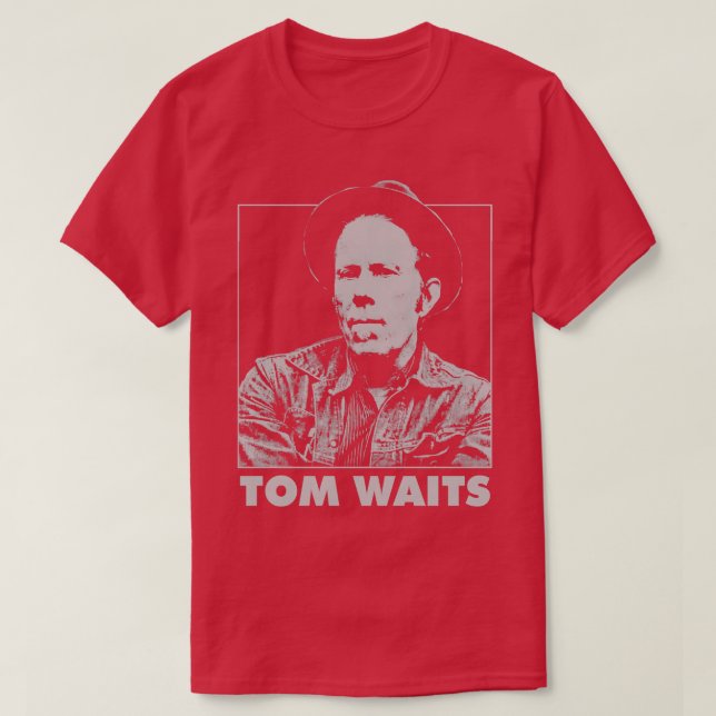 Tom Waits 1 T Shirt (Design framsida)