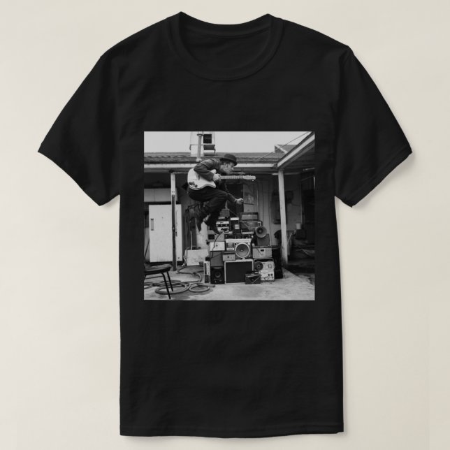 Tom Waits Poster T Shirt (Design framsida)