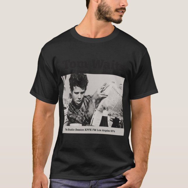 Tom Waits T Shirt (Framsida)