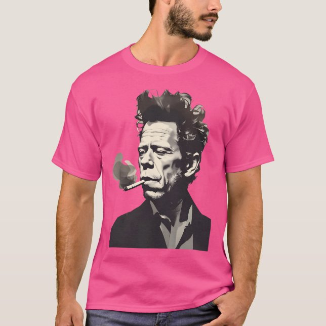 Tom Waits T Shirt (Framsida)