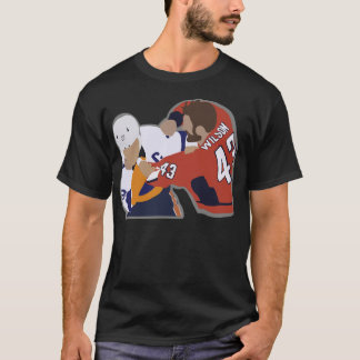 Tom Wilson Fight Sticker T Shirt