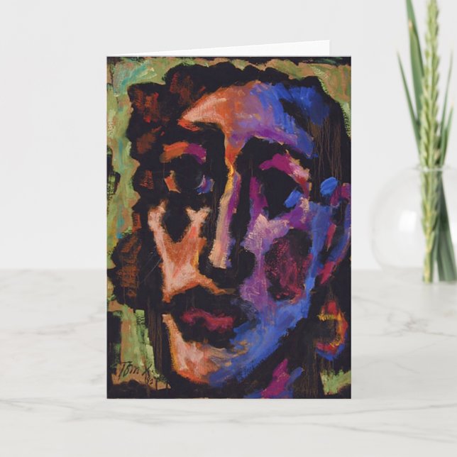 Tom X "Closeup"-anteckningskort Anteckningskort (Framsida)