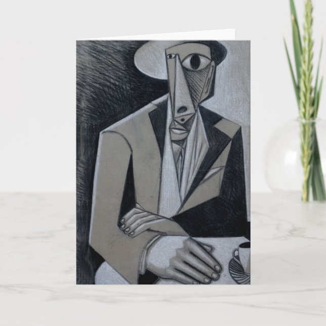 Tom X "Cuppa Mocha Joe"-anteckningskort Anteckningskort (Framsida)