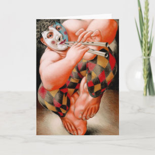 Tom X "Dancing Jester"-anteckningskort Anteckningskort