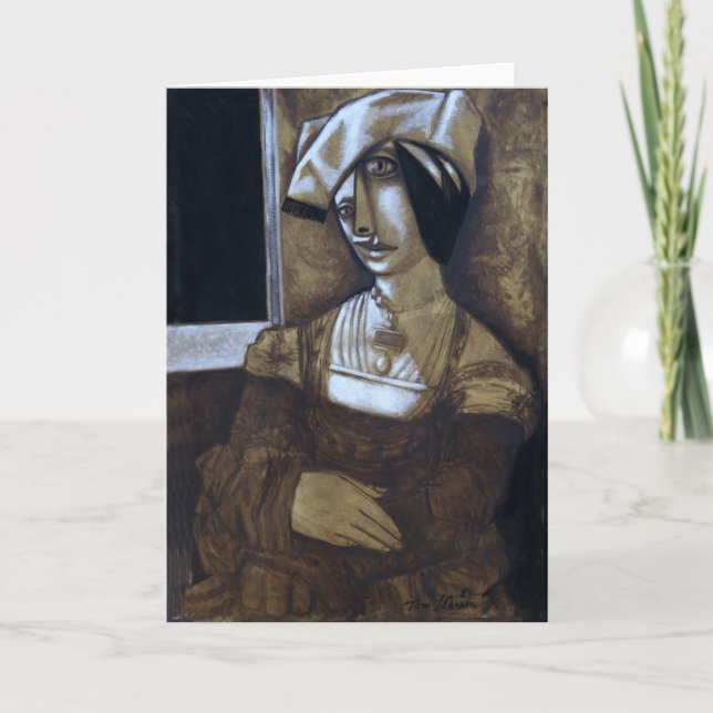 Tom X "Handmaid's Tale"-anteckningskort Anteckningskort (Framsida)