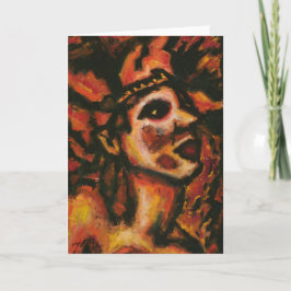 Tom X "Vild Chapatula Chief Note Card" Anteckningskort