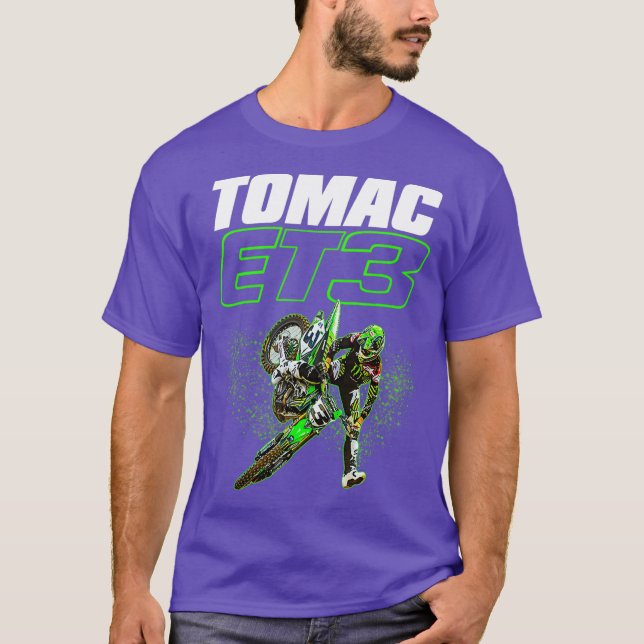 Tomac Motocross  ET3 Supercross Tee (Framsida)