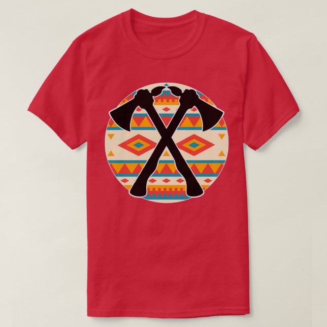Tomahawk Mönster 2 T Shirt (Design framsida)