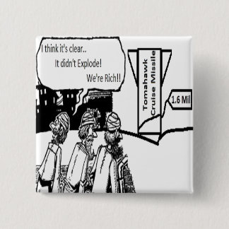 Tomahawkkryssningsrobot: 1,6 Mil. Politisk tecknad Knapp