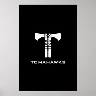 Tomahawks Logotyp Poster