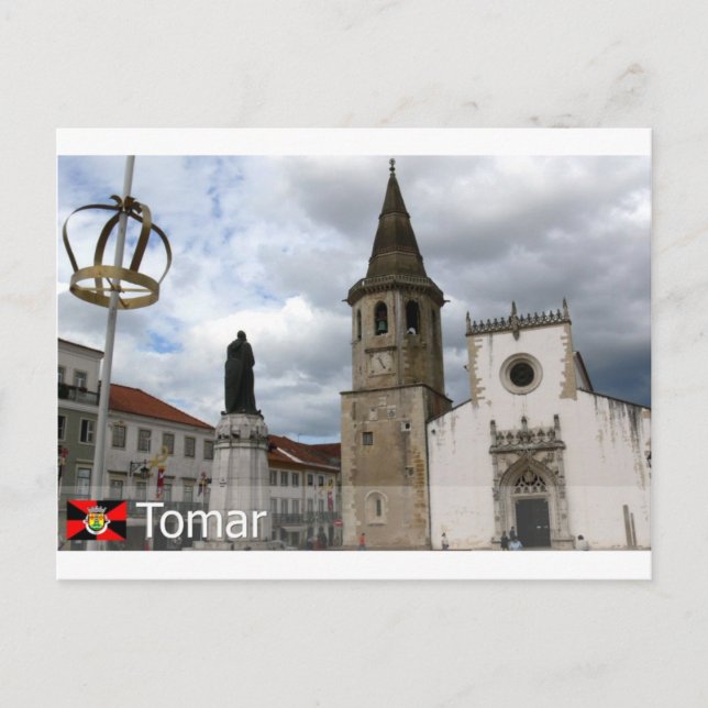 Tomar, Portugal Vykort (Framsida)