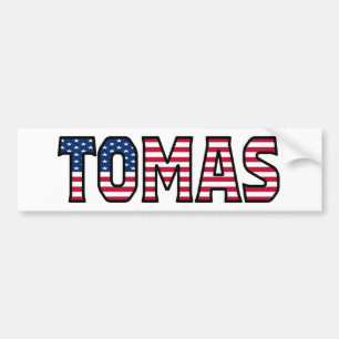 Tomas Namn Vorname USA Aufkleber Sticker Auto Bildekal