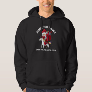 Tomasjön är ingen lag när du är Jultomten 1 Hoodie