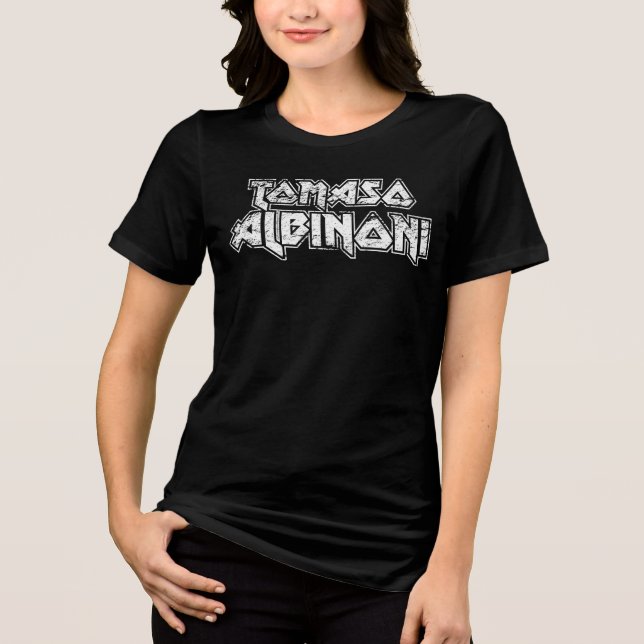 Tomaso Albinoni T Shirt (Framsida)