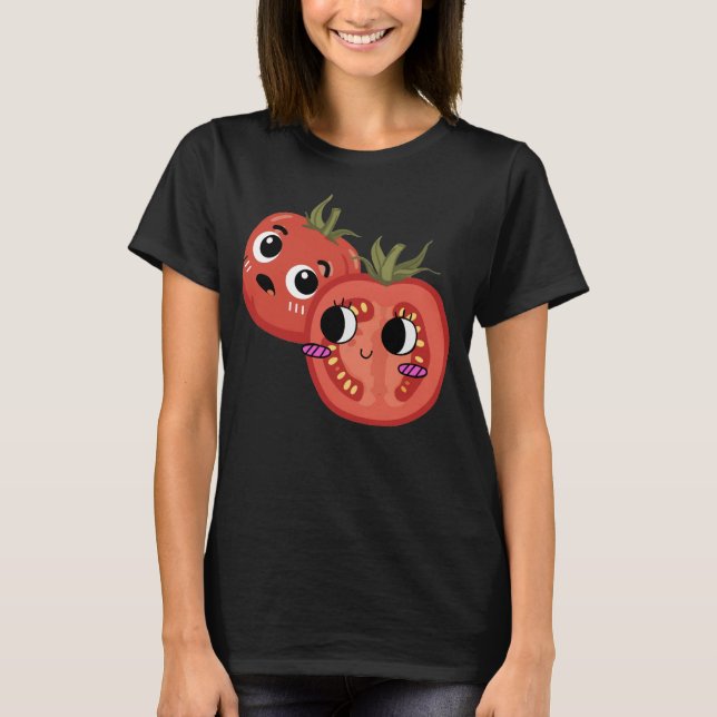 Tomat i förundran  t shirt (Framsida)
