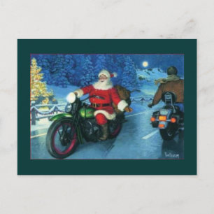 Tomat på motocycle helg vykort