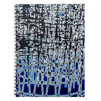 Tomatburar i snön anteckningsbok med spiral