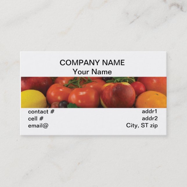 tomatcitronorange visitkort (Framsida)