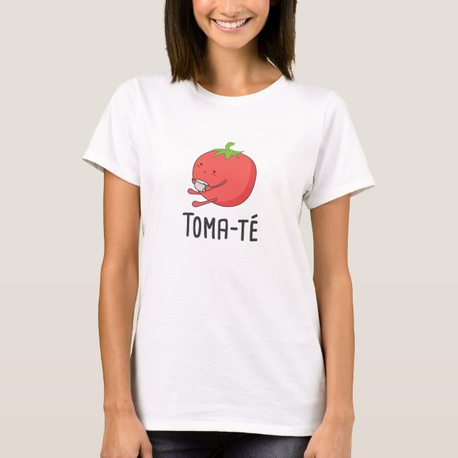 Tomate Spanish Pun T Shirt (Framsida)