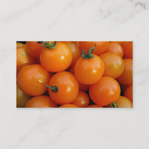 Tomaten marknadsför visitkort