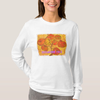 tomaten samla i en klunga akvarellen (tomatsten) t shirt