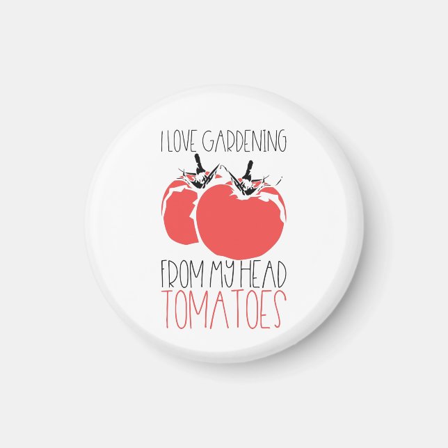  Tomater Gardener Gift Magnet (Framsidan)