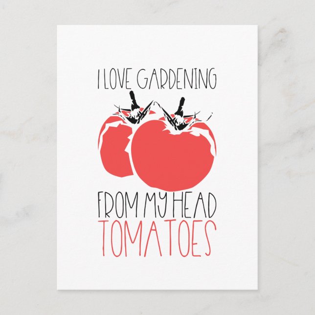  Tomater Gardener Gift Vykort (Framsida)