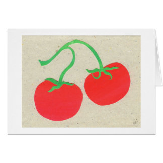 Tomater Hälsningskort