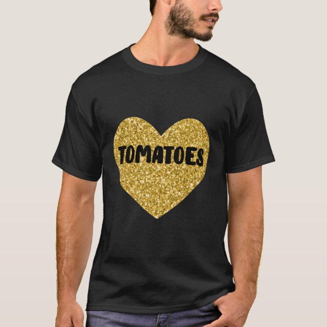 Tomater i Kärlek Tomater T Shirt (Framsida)