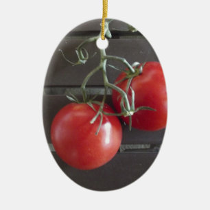 Tomater Julgransprydnad Keramik