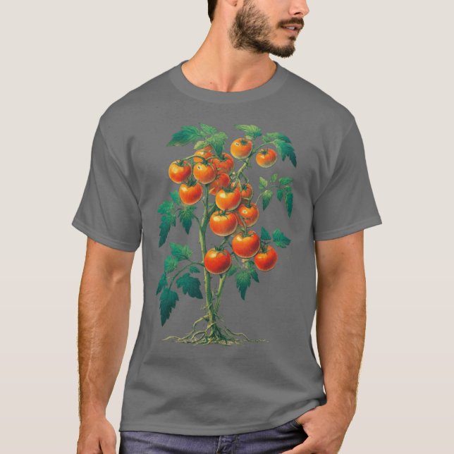 Tomater Överdimensionerade T Shirt (Framsida)