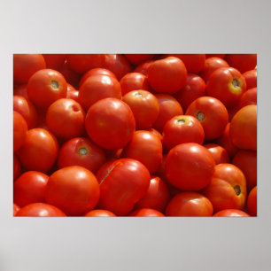 Tomater på marknaden poster