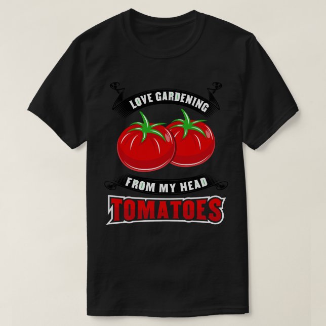  Tomater Tomatohead T Shirt (Design framsida)