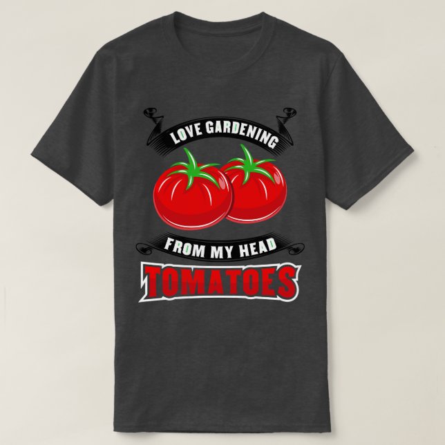  Tomater Tomatohead T Shirt (Design framsida)