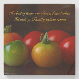 Tomaternas vänner och familjekurs Stone Kork Under Underlägg Sten