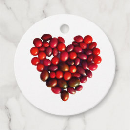 Tomates Heart Gåvor Etiketter